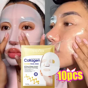 Collagen Anti Wrinkle Facial Masks (10)