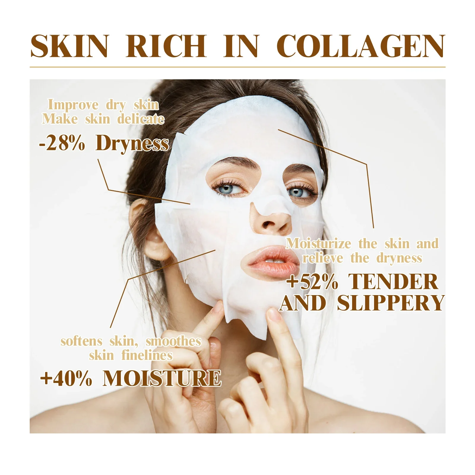 Collagen Anti Wrinkle Facial Masks (10) - Image 3