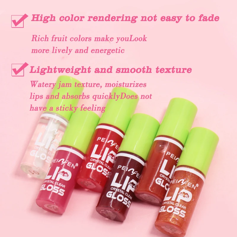 6pcs Plump Moisturizing Lip Gloss set - Image 5