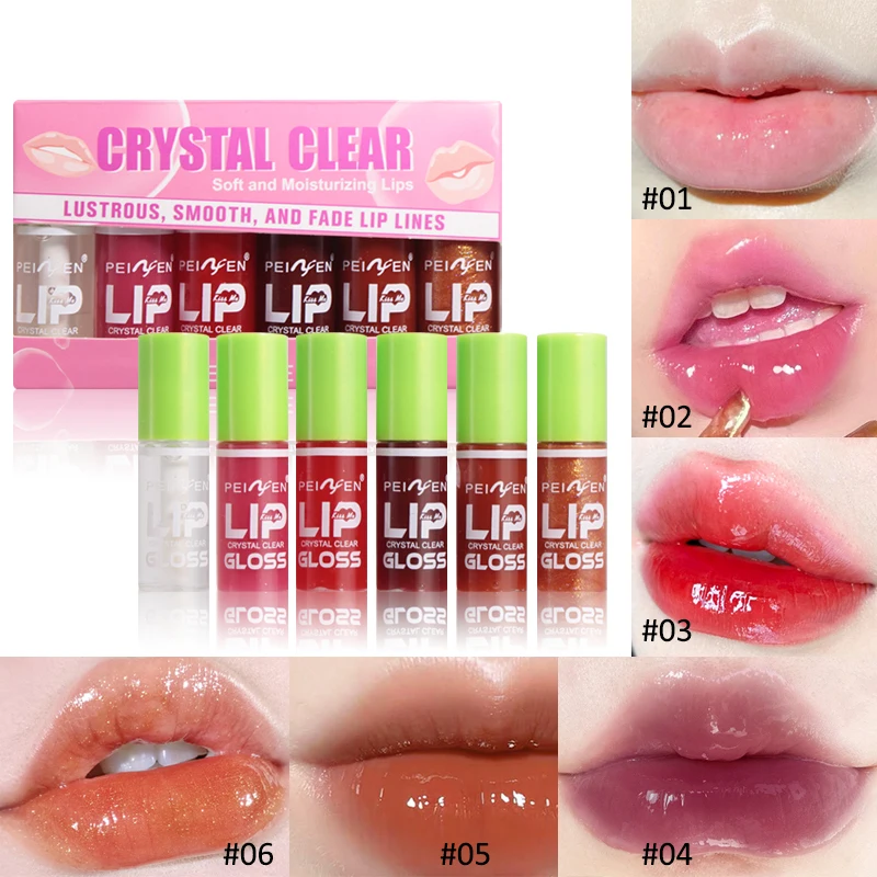 6pcs Plump Moisturizing Lip Gloss set - Image 2