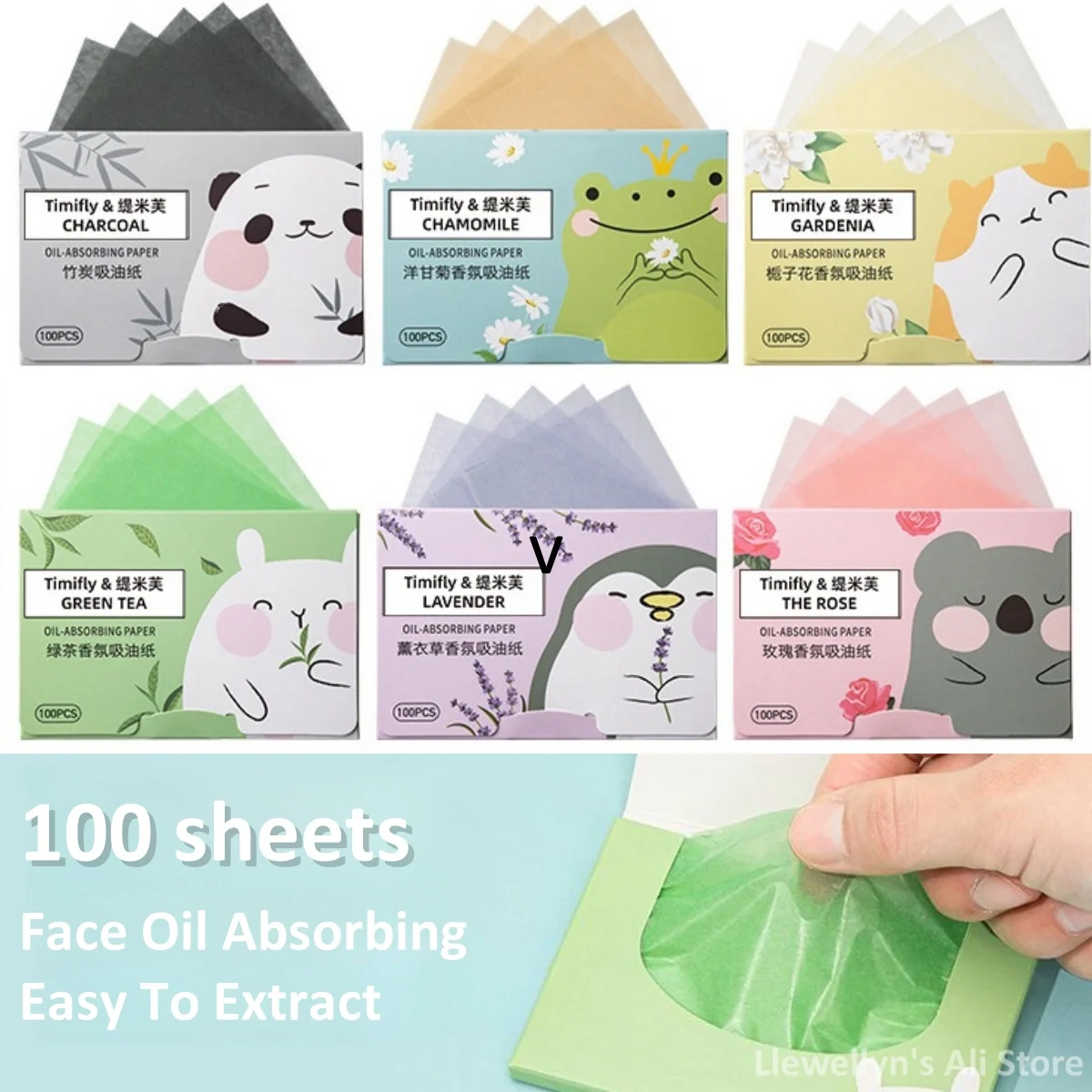 100Pcs Facial Cleansing Wipes